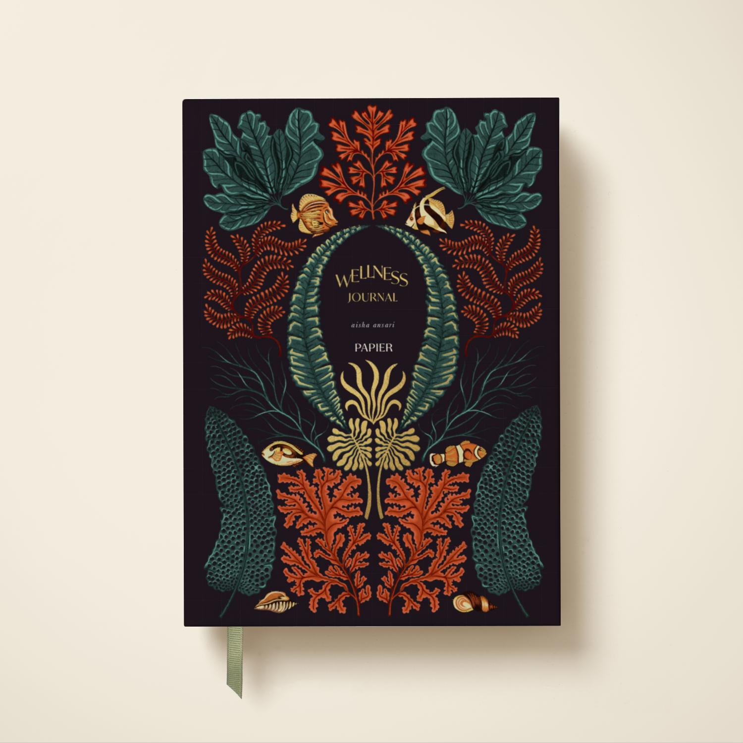 Coral Reef Foiled Wellness Journal